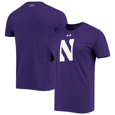 Under Armour Northwestern Wildcats School Logo Performance Cotton T-Shirt