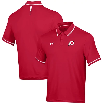 Under Armour Utah Utes T2 Tipped Performance Polo