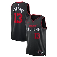 Unisex Nike Bam Adebayo Miami Heat 2023/24 Swingman Jersey - City Edition