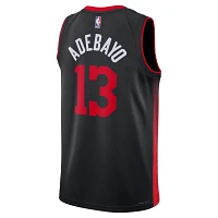 Unisex Nike Bam Adebayo Miami Heat 2023/24 Swingman Jersey - City Edition