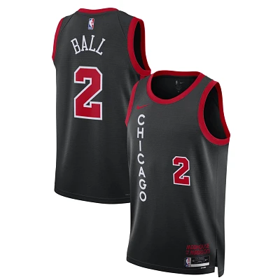 Unisex Nike Lonzo Ball Chicago Bulls 2023/24 Swingman Jersey - City Edition