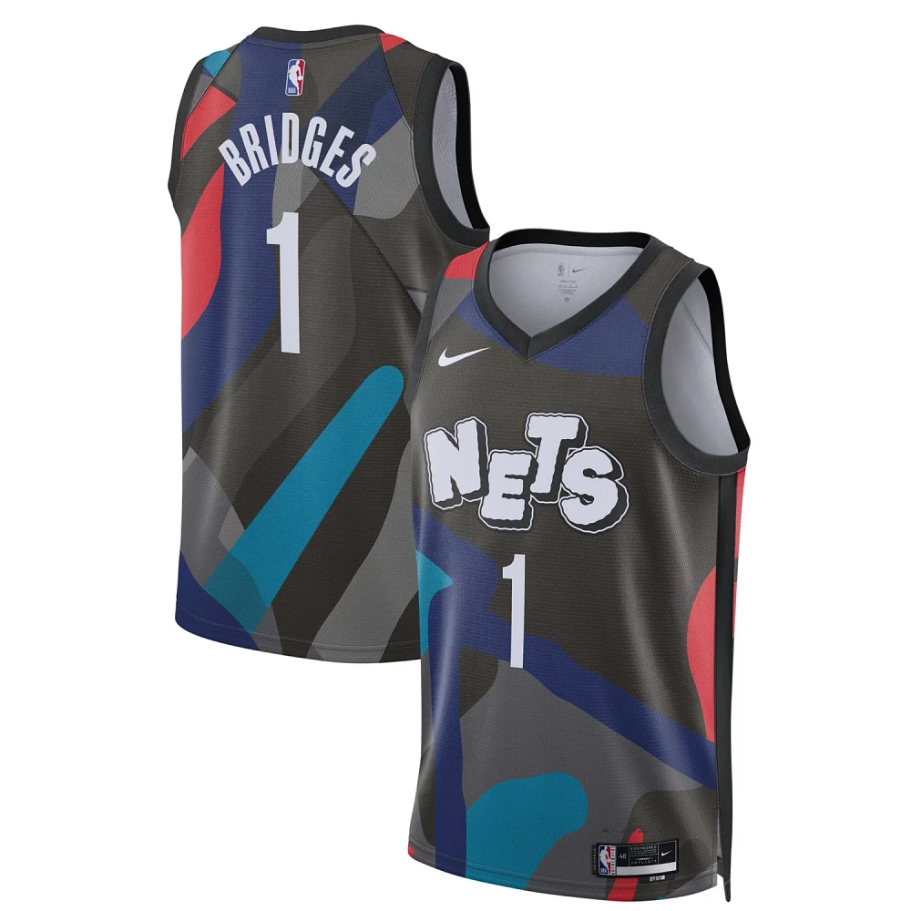 Unisex Nike Mikal Bridges Brooklyn Nets 2023/24 Swingman Jersey - City Edition