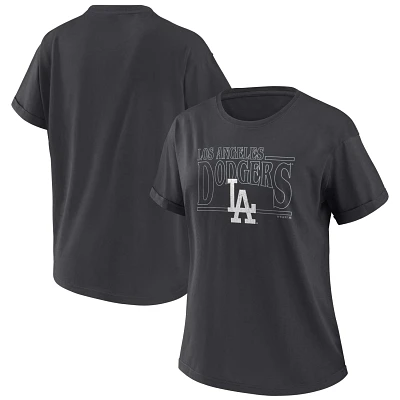 WEAR by Erin Andrews Los Angeles Dodgers Oversized Boyfriend T-Shirt                                                            