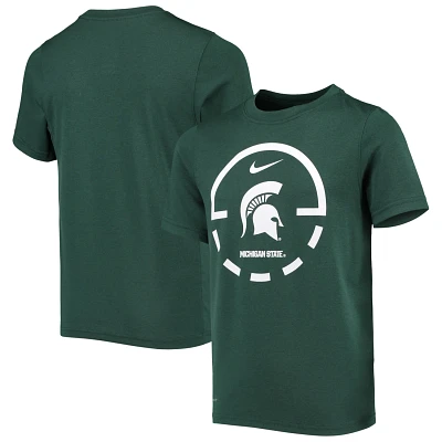 Youth Nike Michigan State Spartans Team Basketball Legend Performance T-Shirt