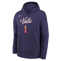 Youth Nike Devin Booker Phoenix Suns 2023/24 City Edition Name  Number Pullover Hoodie                                          