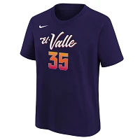 Youth Nike Kevin Durant Phoenix Suns 2023/24 City Edition Name  Number T-Shirt