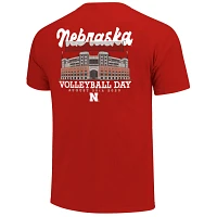 Youth Scarlet Nebraska Huskers 2023 Volleyball Day T-Shirt                                                                      