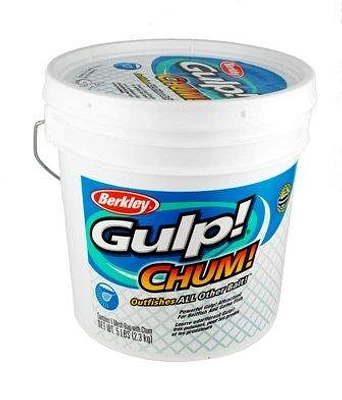 Berkley Gulp! Saltwater Chum 5-3/4 in 5 lb Soft Bait Bucket                                                                     