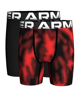 Under Armour Boys' Valley Etch Boxers 2-Pack