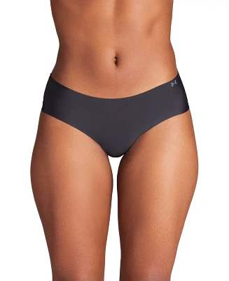 Under Armour Women's Pure Stretch No Show Hipster Underwear 3-Pack