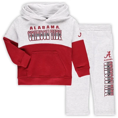 /Crimson Alabama Crimson Tide Playmaker Pullover Hoodie  Pants Set                                                              