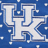 Girls Newborn  Kentucky Wildcats Hearts Bodysuit and Headband Set