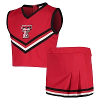 Girls Youth Texas Tech Raiders Two-Piece Cheer Set