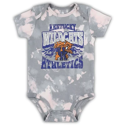 Newborn  Kentucky Wildcats Lil Rocker Tie-Dye Bodysuit