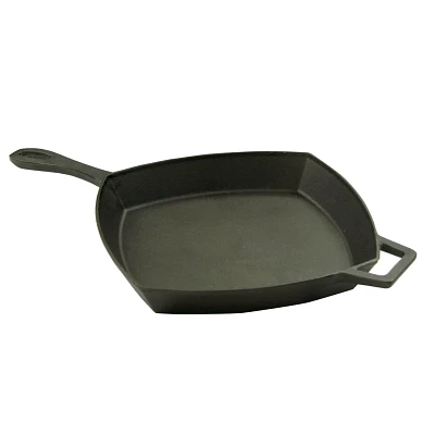 Bayou Classic 12 in Square Cast Iron Skillet                                                                                    