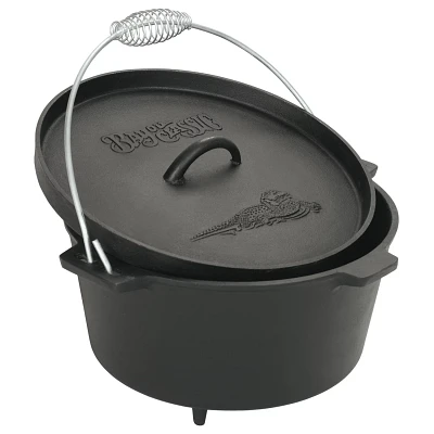 Bayou Classic 8 qt Camp Dutch Oven with Feet                                                                                    