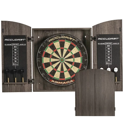 Accudart Armada Bristle Dartboard Cabinet Set                                                                                   