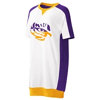 G-III 4Her by Carl Banks LSU Tigers Home Run T-Shirt Dress