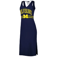 G-III 4Her by Carl Banks Michigan Wolverines Training V-Neck Maxi Dress