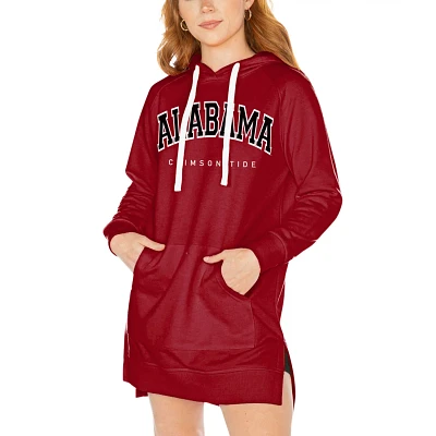 Gameday Couture Alabama Tide Take a Knee Raglan Hooded Sweatshirt Dress