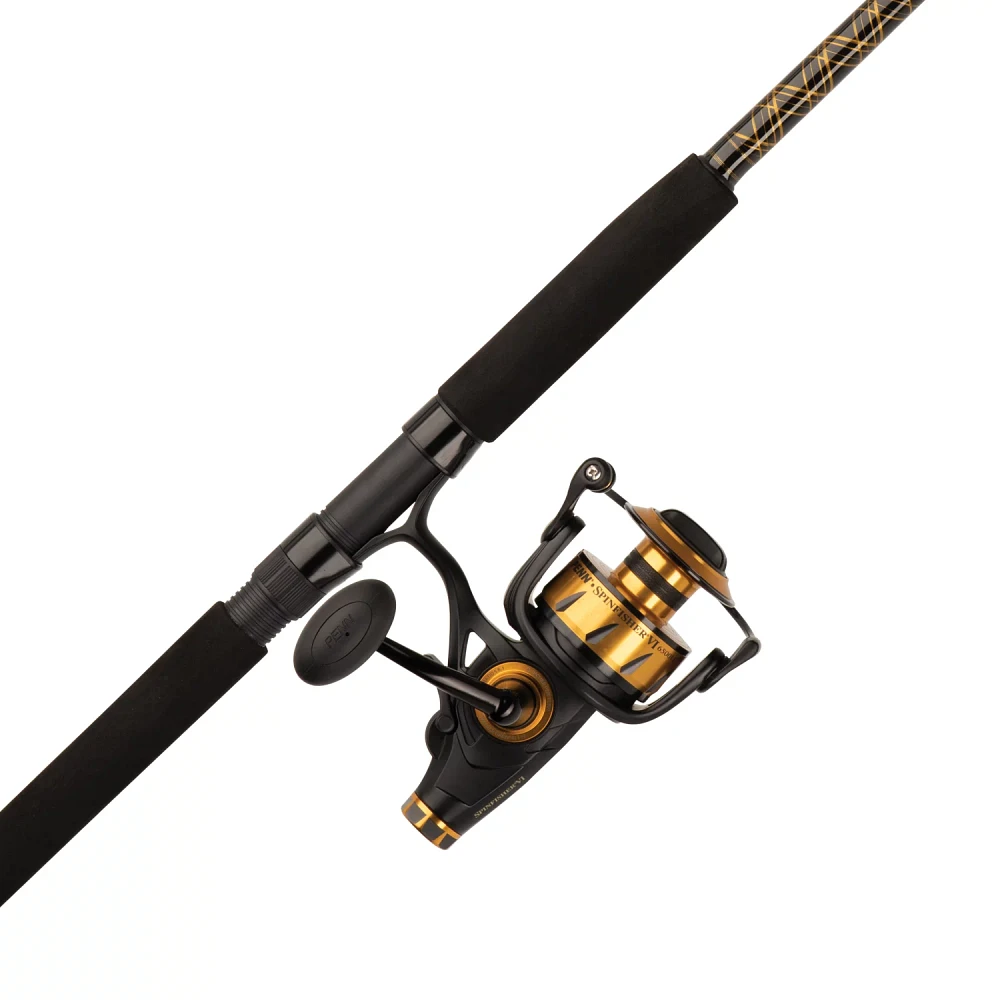 PENN Spinfisher VI LL 7 ft MH Saltwater Spinning Rod and Reel Combo                                                             