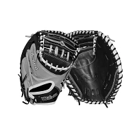 Wilson A2000 with SuperSkin Fastpitch 34 in Catcher's Mitt                                                                      