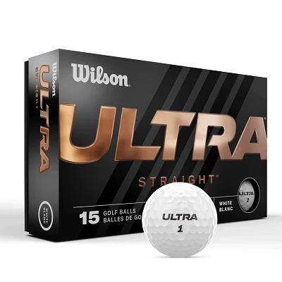 Wilson Ultra Straight Golf Balls 15-Pack                                                                                        