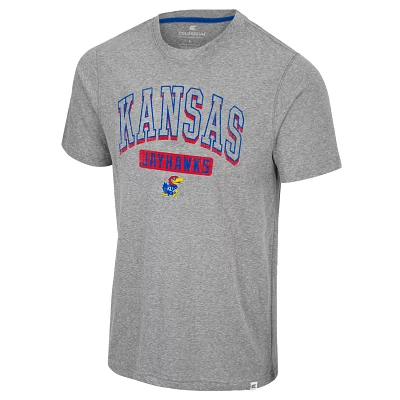 Colosseum Athletics Men's University of Kansas Yeah, You Blend T-shirt
