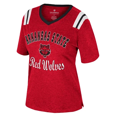 Colosseum Athletics Women's Arkansas State University Garden T-shirt