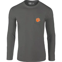 Drake Men's Clemson University Flight Long Sleeve T-shirt