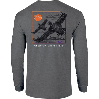 Drake Men's Clemson University Flight Long Sleeve T-shirt
