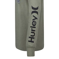 Hurley Boys' Icon Ripper Long Sleeve T-shirt