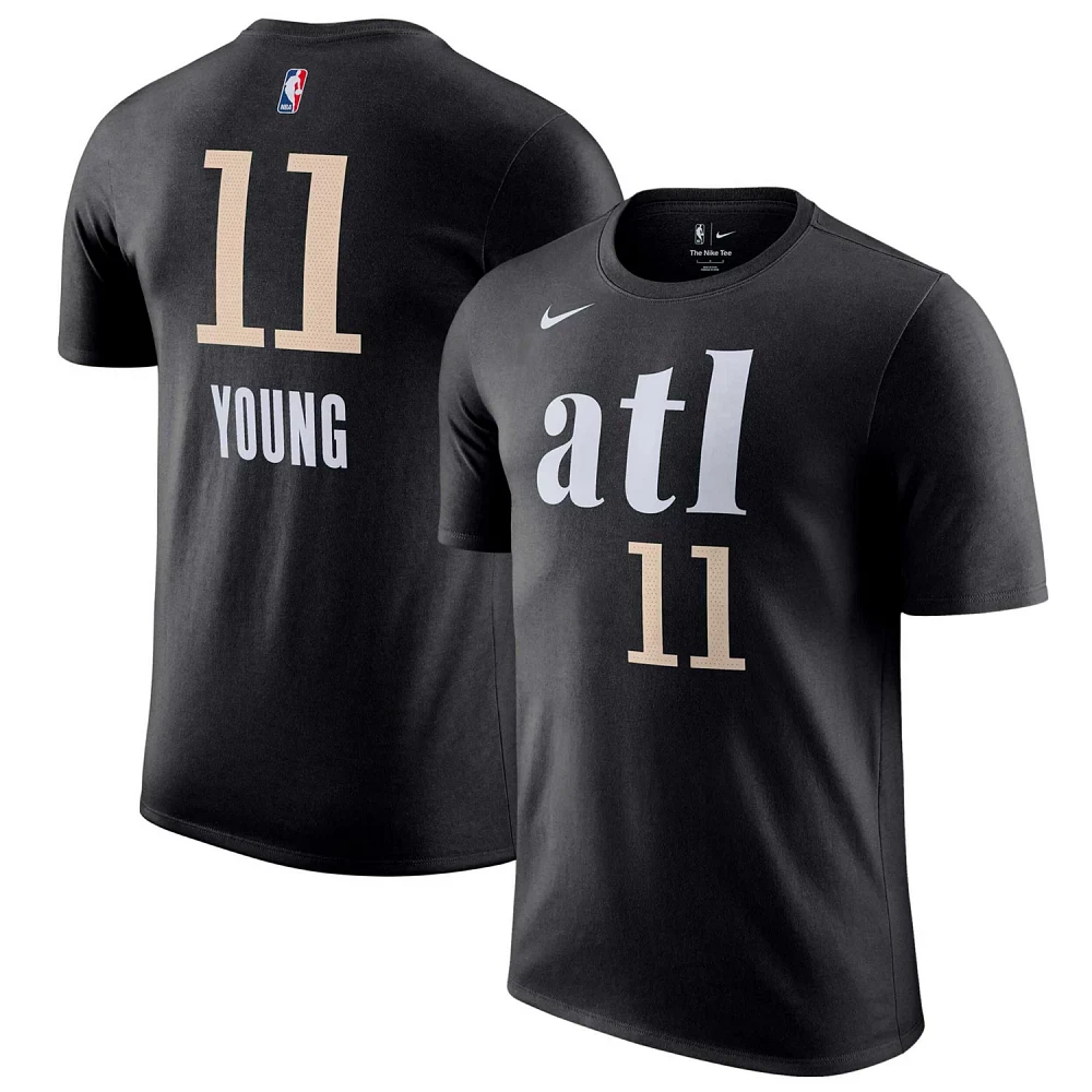 Nike Trae Young Atlanta Hawks 2023/24 City Edition Name  Number T-Shirt