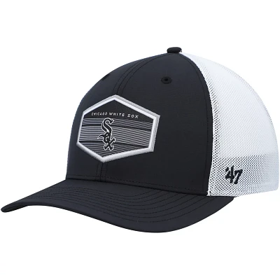 '47 /White Chicago White Sox Burgess Trucker Snapback Hat                                                                       