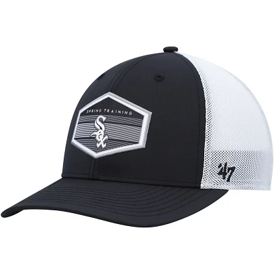'47 /White Chicago White Sox Spring Training Burgess Trucker Adjustable Hat                                                     