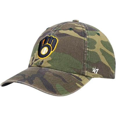 '47 Milwaukee Brewers Team Clean Up Adjustable Hat                                                                              