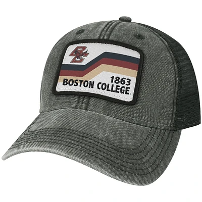 Boston College Eagles Sun  Bars Dashboard Trucker Snapback Hat                                                                  