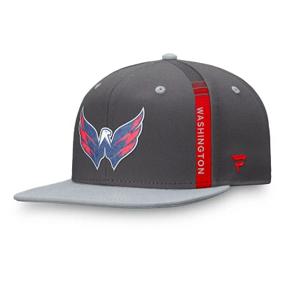 Fanatics Branded Washington Capitals Authentic Pro Home Ice Snapback Hat                                                        