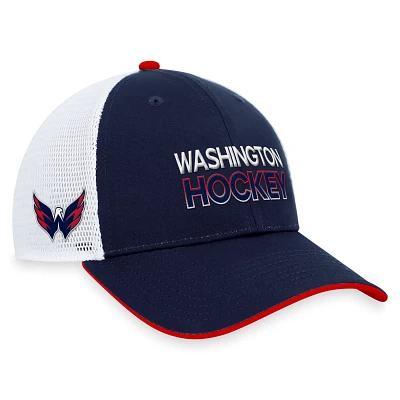 Fanatics Branded Washington Capitals Authentic Pro Rink Trucker Adjustable Hat