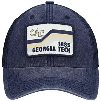 Georgia Tech Yellow Jackets Sun  Bars Dashboard Trucker Snapback Hat                                                            