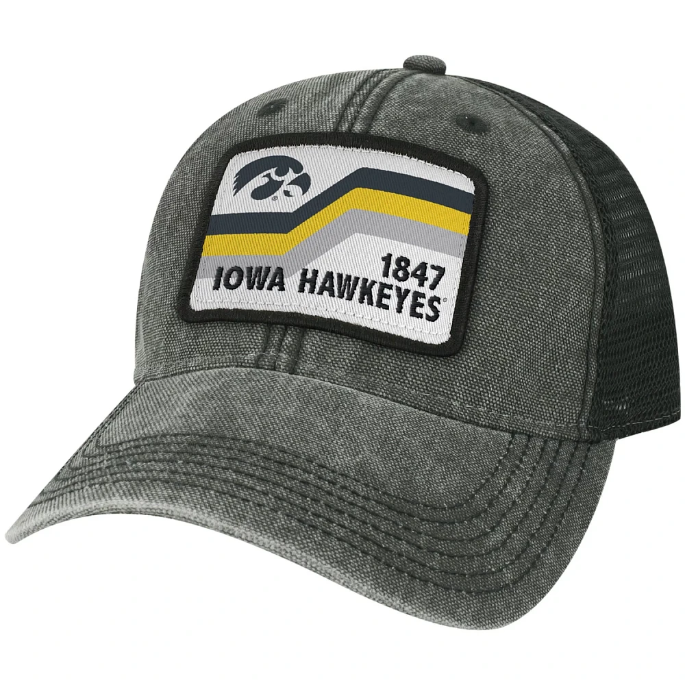 Iowa Hawkeyes Sun  Bars Dashboard Trucker Snapback Hat                                                                          