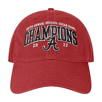 Legacy Athletic Crimson Alabama Crimson Tide 2022 Sugar Bowl Champions Adjustable Hat                                           