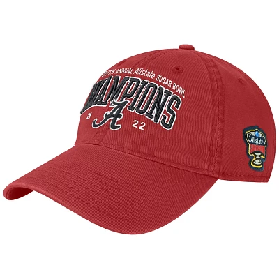 Legacy Athletic Crimson Alabama Crimson Tide 2022 Sugar Bowl Champions Adjustable Hat                                           
