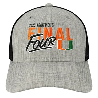 Legacy Athletic Miami Hurricanes 2023 NCAA Basketball Tournament March Madness Final Four Trucker Adjustable Hat                