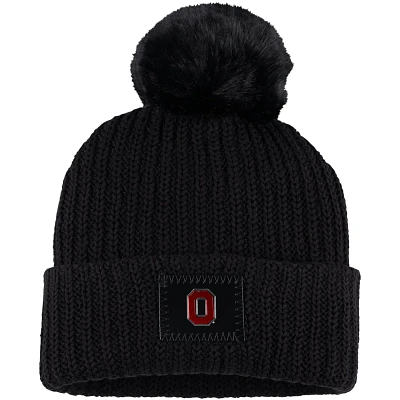 Love Your Melon Ohio State Buckeyes Cuffed Knit Hat with Pom