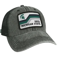 Michigan State Spartans Sun  Bars Dashboard Trucker Snapback Hat                                                                