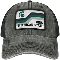 Michigan State Spartans Sun  Bars Dashboard Trucker Snapback Hat                                                                