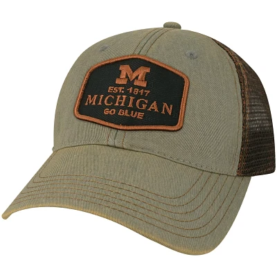 Michigan Wolverines Practice Old Favorite Trucker Snapback Hat                                                                  