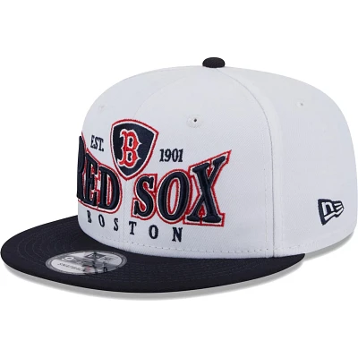 New Era /Navy Boston Red Sox Crest 9FIFTY Snapback Hat                                                                          