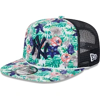 New Era New York Yankees Tropic Floral Golfer Lightly Structured Snapback Hat                                                   